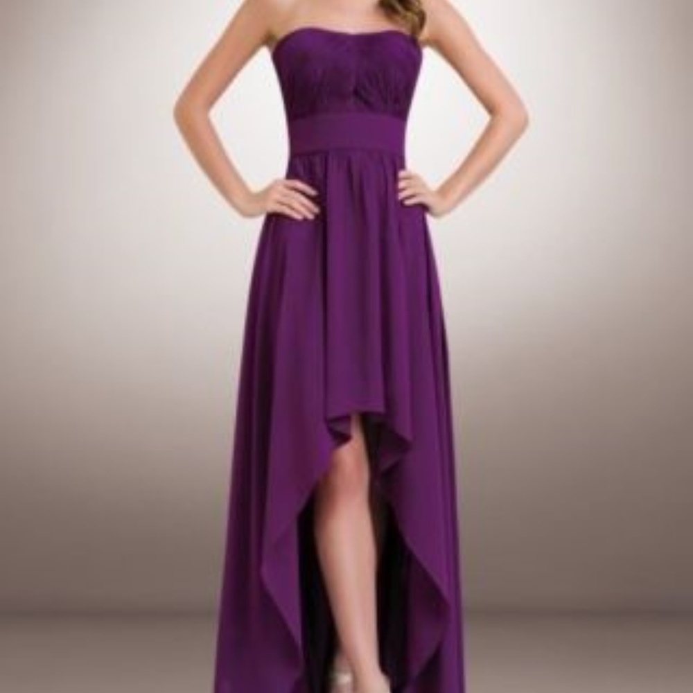 Kanali K 1684 chiffon  dress purple PROM